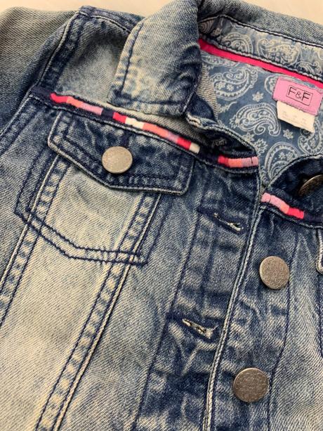 Frajerská riflová bundička, f&f,110