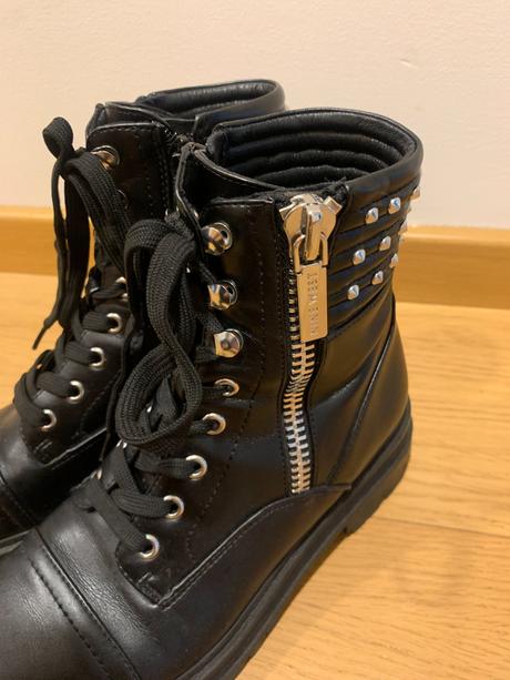 Nine west čierne clenkove čižmy na zips 36,5, nine west,36