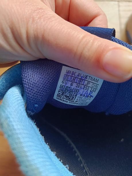 Tenisky na suchý zips 39,5, adidas,39