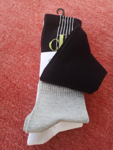 Calvin klein pánske ponožky 3 páry veľkosť 40-46, calvin klein,40 / 42 / 44 / 46