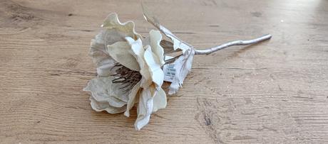 Dekorácia - ruža - 29 cm, 