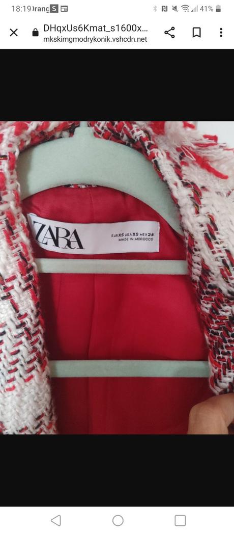Tvídové sako zara, zara,xs