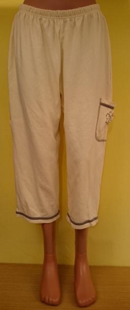 Dámske trojštvrťáky, žlté, xxl