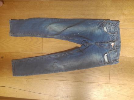 Rifľové nohavice, zara,116