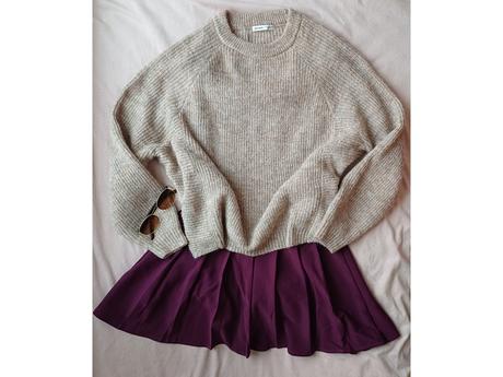 Krásny oversize svetrík pull&bear m-l, pull&bear,m