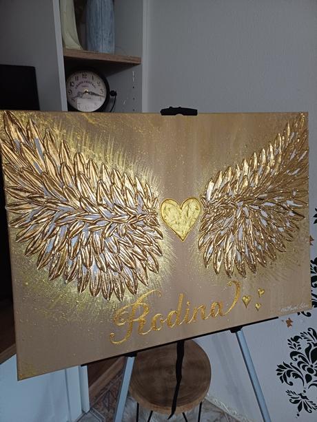 Anjelské krídla 70x50cm predané,