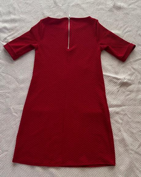 Červené minišaty, c&a, s/36, c&a,s