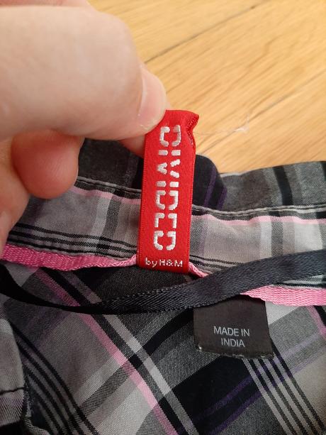 Košeľové šaty, h&m,164