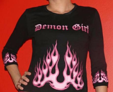 Demon girl tričko, m