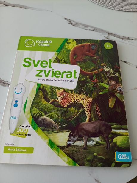 Albi kuzelne citanie svet zvierat,