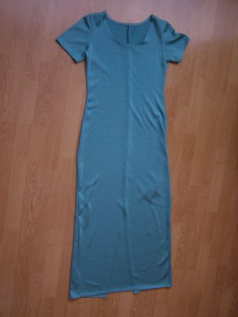 Zelené šaty-elastické, 38