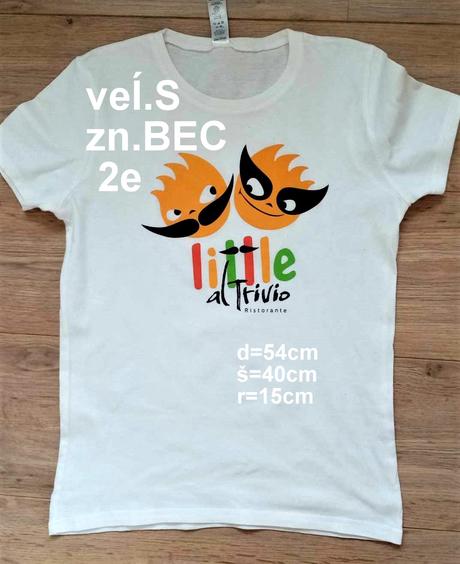Tričko dievčenske, veĺ.s, zn.bec, s