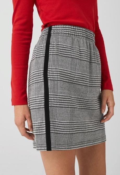 S.oliver károvaná sukňa vel.40/m-l, s.oliver,40 / l / m