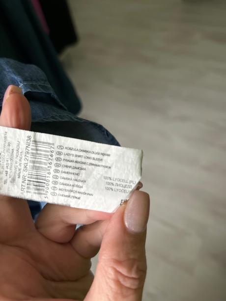 Elegantná tenká riflová košeľa-38, secret,38