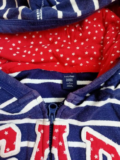 Krasna mikina pre dievca,vel.98/104, gap,98