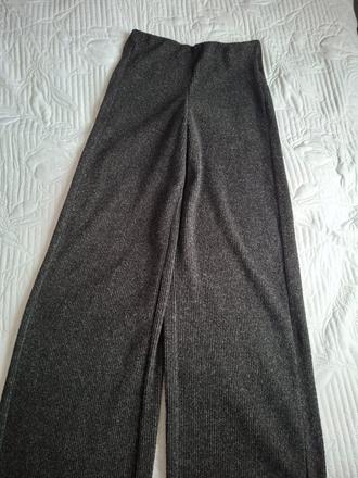 Upletove rozšírené nohavice, bershka,xs