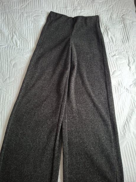 Upletove rozšírené nohavice, bershka,xs