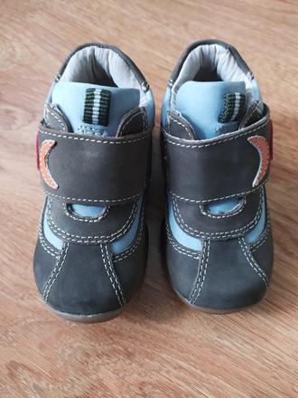 Celokožené poltopánky na suchý zips protetika, protetika,19