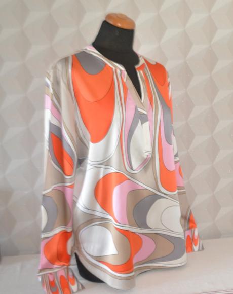 Hodvábna blúzka herzen's angelegenheit, veľ.40/m-l, m