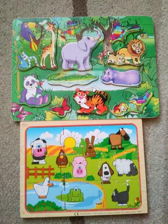 Puzzle a vkladacka,