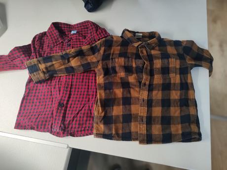 Flanelove kosele, h&m,98