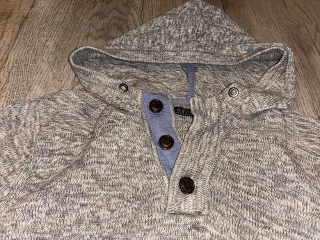 Pansky sveter s kapucnou, l