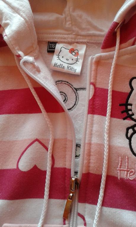 Mikina hellou kitty 122/128, 122