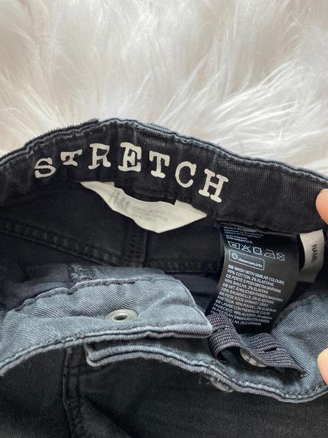 Strecove riflove šortky, h&m,92