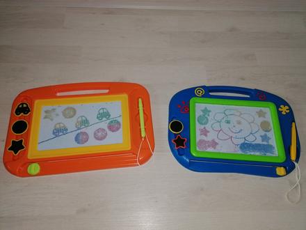 Farebné magnetické tabuľky,