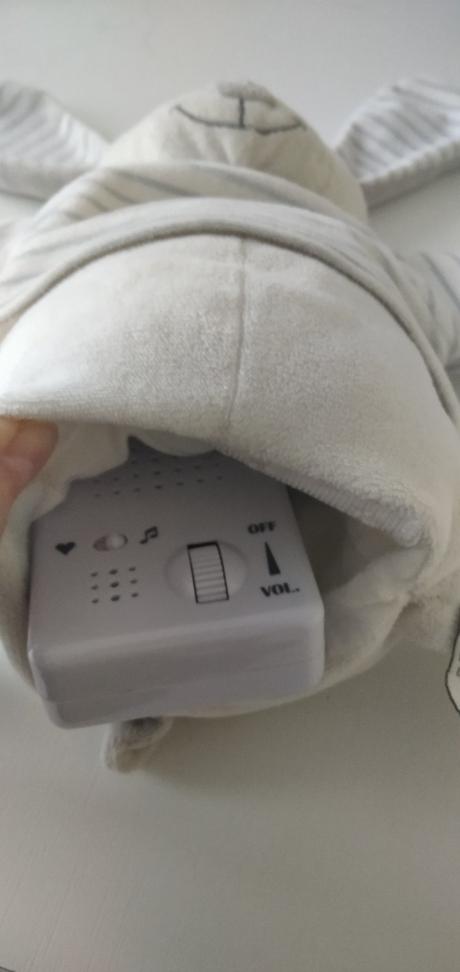 Zajačik doodoo hračka na uspávanie bábätiek, 