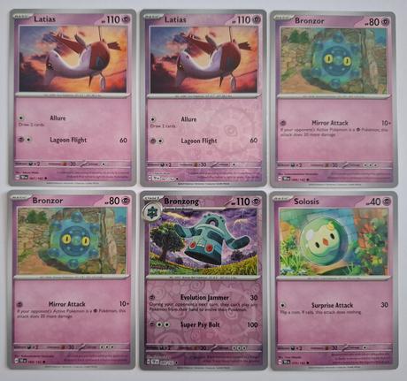 Pokémon karty "temporal forces" (3), 