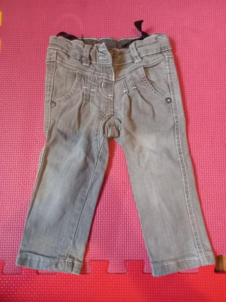 Mix oblečenia 80-92 (rifle, tepl. supr., šaty), 86–98