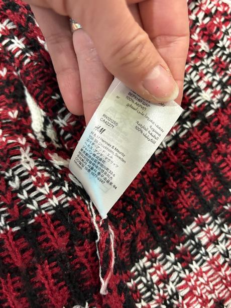 H&m krasny damsky kardigán l, h&m,l