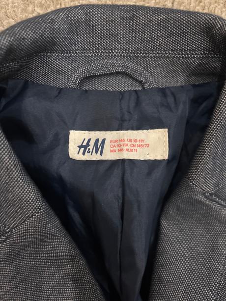 H&m chlapčenské saká, 146