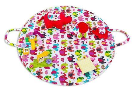 Hracia podložka, taška 2v1,