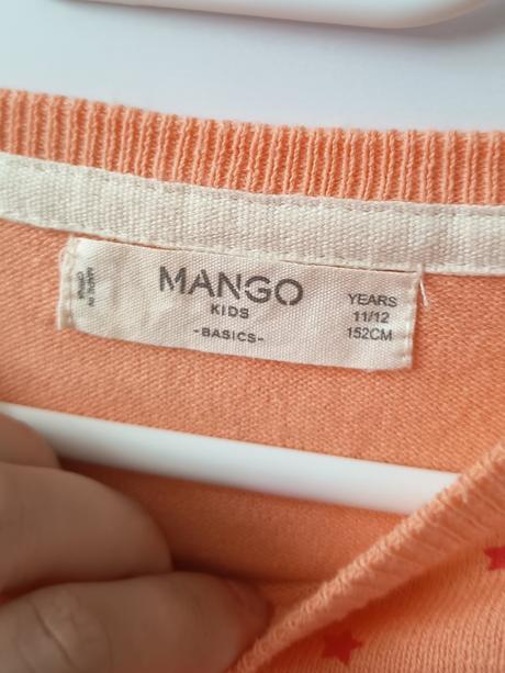 Dievčenský svetrík mango, mango,152