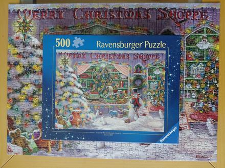 Puzzle 500ks zimné,