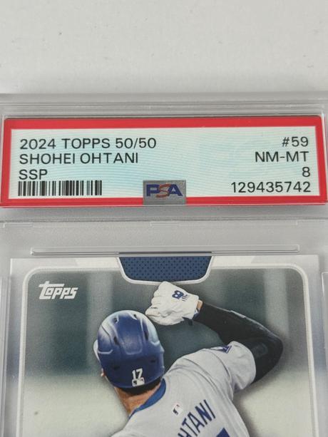 Kartička shohei ohtani psa, 