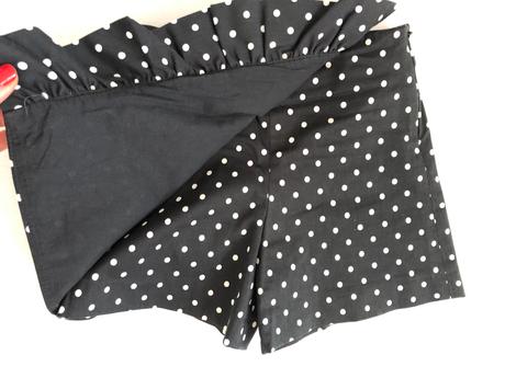 Šortky so vzhľadom suknicky, zara,122