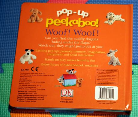 Peekaboo woof woof anglicka super kniha - 3b,