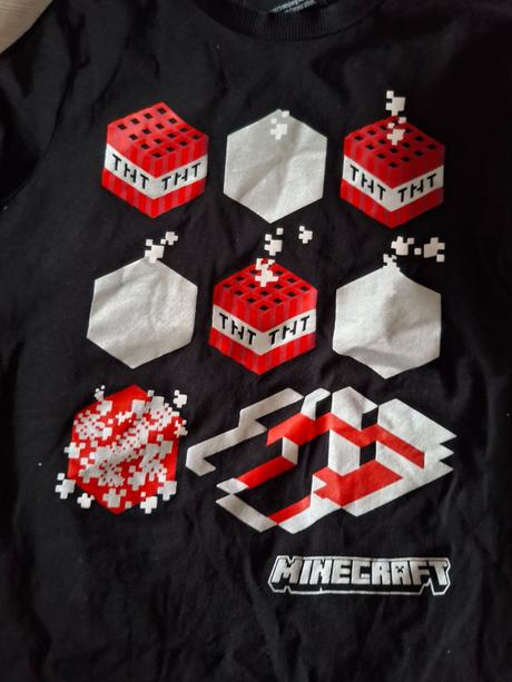 Tricko minecraft, f&f,122