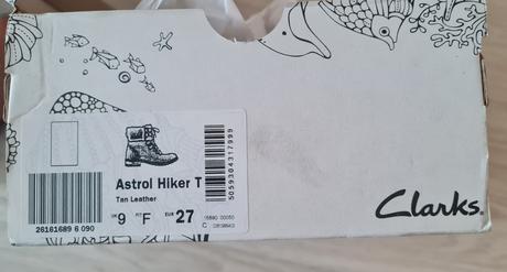 Topánky clarks 27, clarks,27