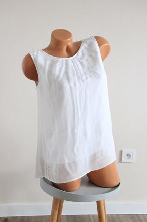 Biely top, s/m, s
