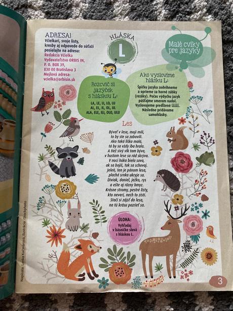 Včielka časopis 6ks, 