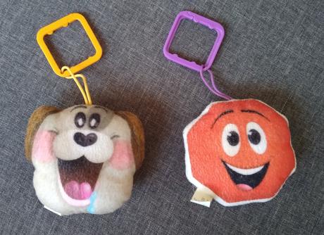 Hračky na zavesenie na kočík cena spolu, 