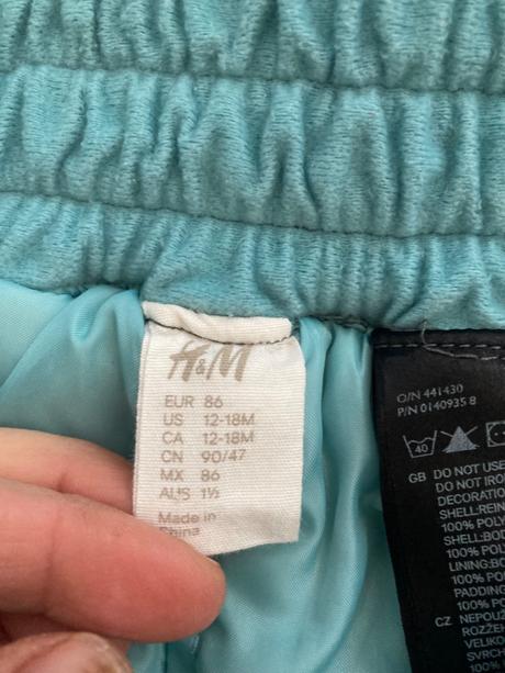 Oteplovačky h&m 86, h&m,86