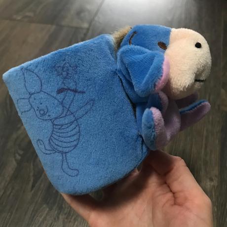 Plyšový hrnček somárik z macka pú,