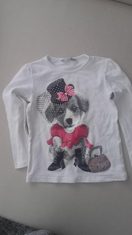 Tricko so psikom, lindex,104