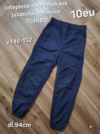 Zateplené nepremokavé jazdecké nohavice tchibo, tchibo,146