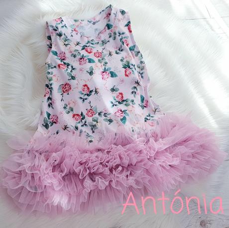 Letné šaty pre šipovu ruženku, 50 - 140